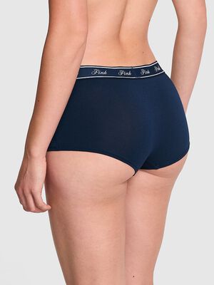 Logo Cotton Boyshort Panty