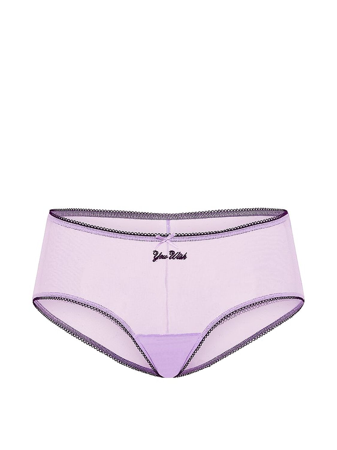 vs Pink PINK Wink&trade; Cheeky Panty Lilac Crush W/Wild Rose Trim 3 of 3 