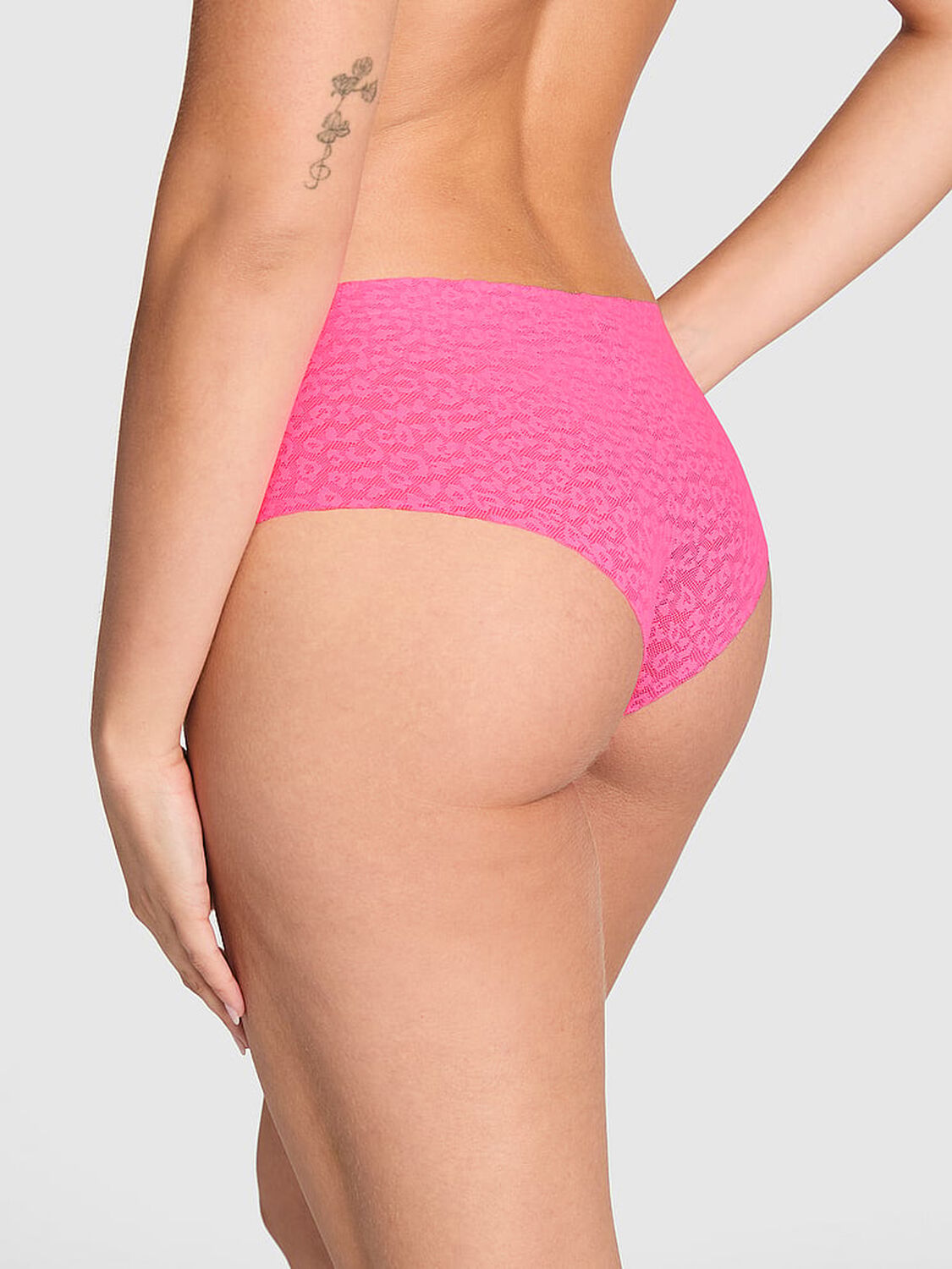 vs Pink No-Show Cheeky Panty Fall For Me 2 of 3 