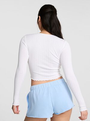 AnyWear Cropped Cardigan