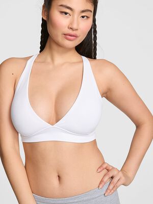 PINK Relay&trade; Criss-Cross Plunge Sports Bra