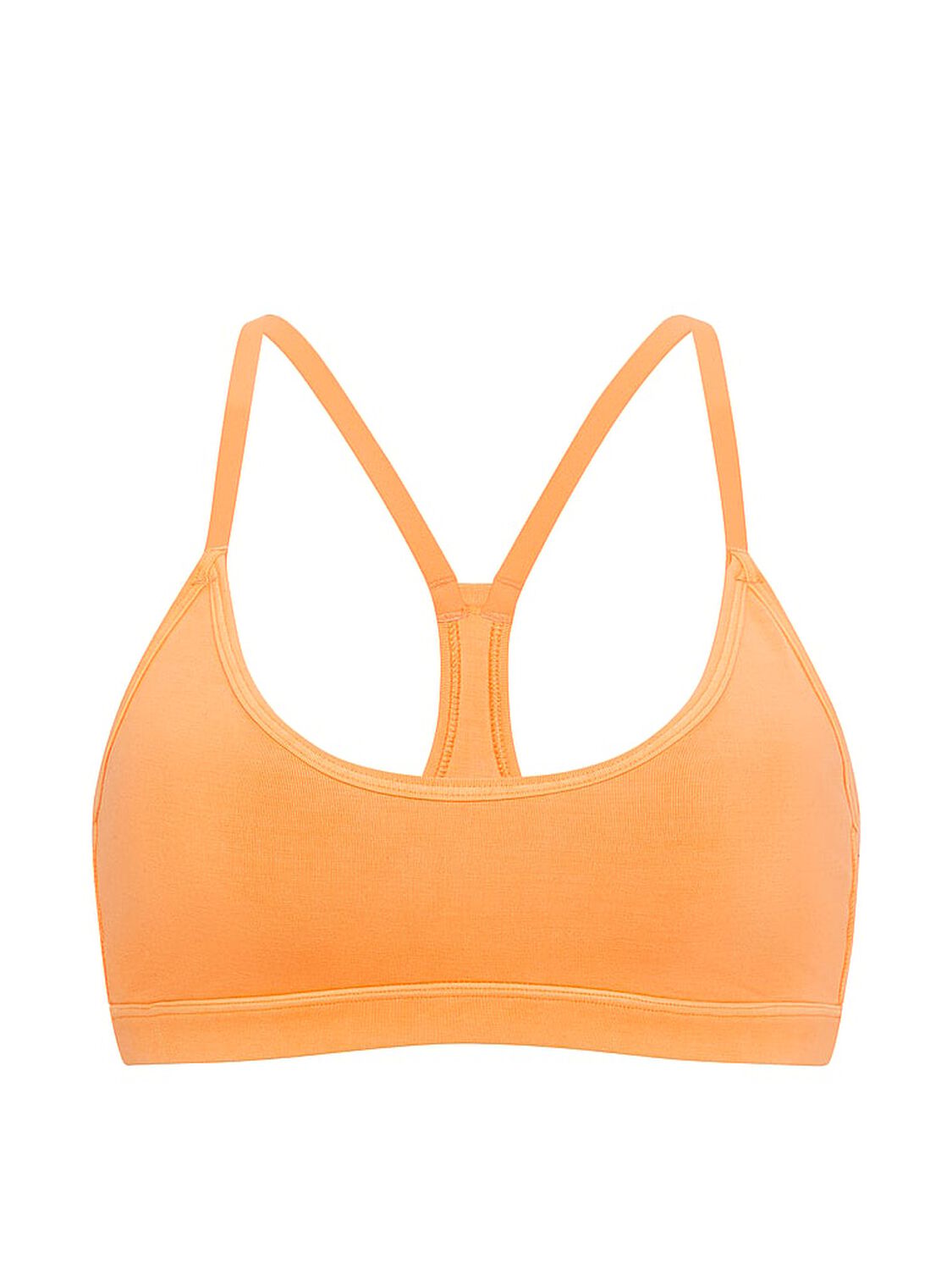vs Pink All-Day Cotton&trade; Low-Scoop Racerback Bra Vitamin 3 of 3 