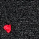 No-Show Hiphugger Panty, Black Cherry Heart Print, swatch