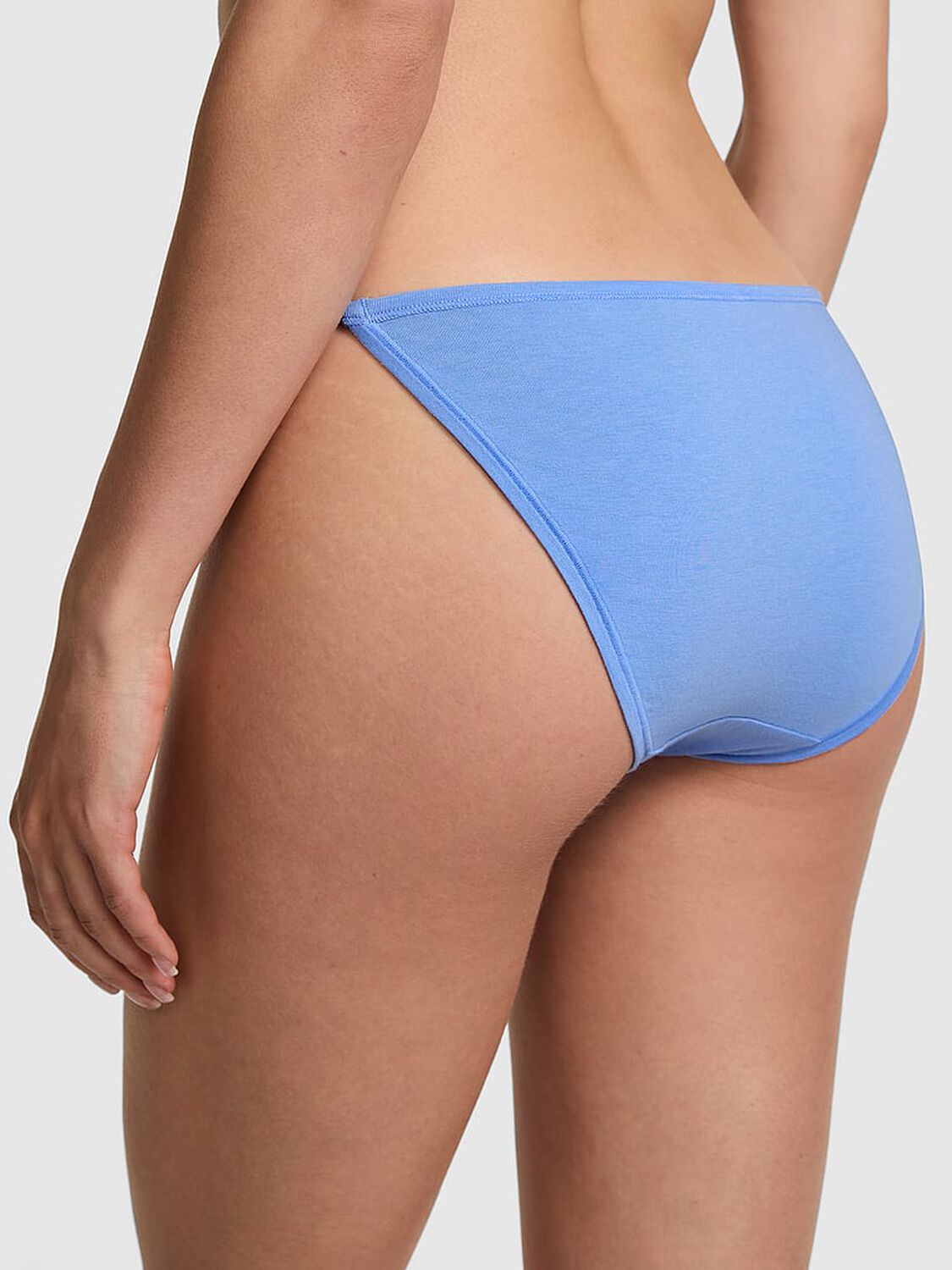 vs Pink Cotton String Bikini Panty Seascape Blue 2 of 3 