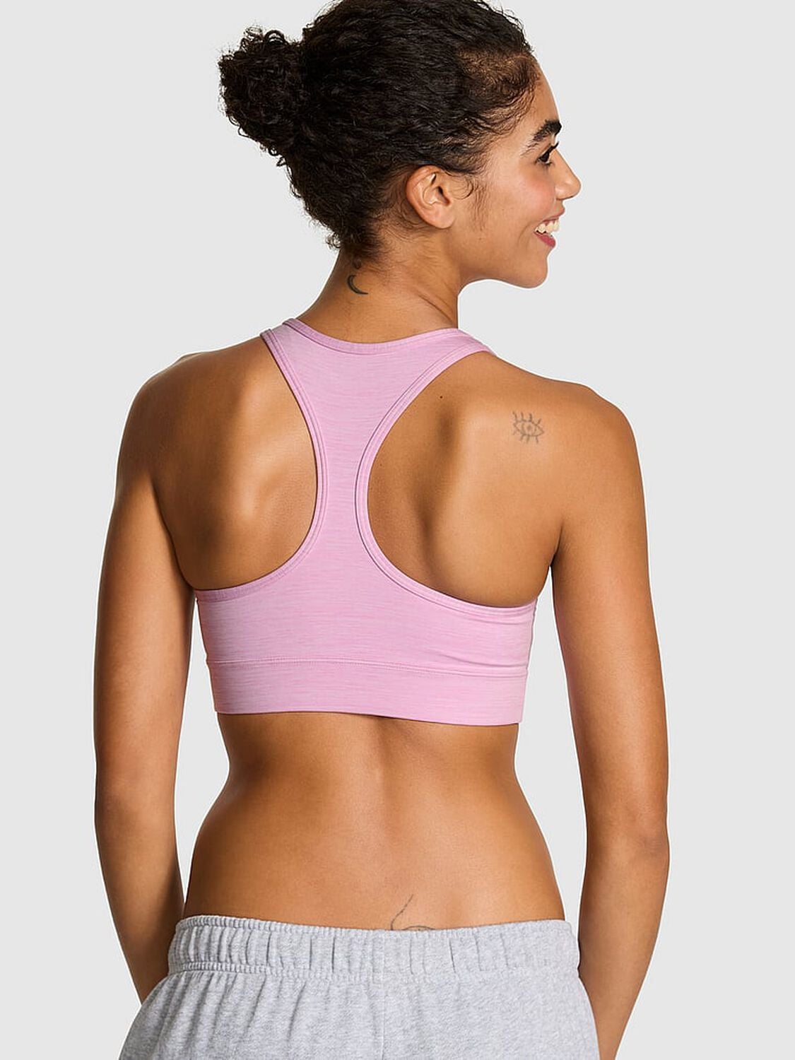 pink Pink Relay Racerback Sports Bra Hushed Lilac 2 of 2 