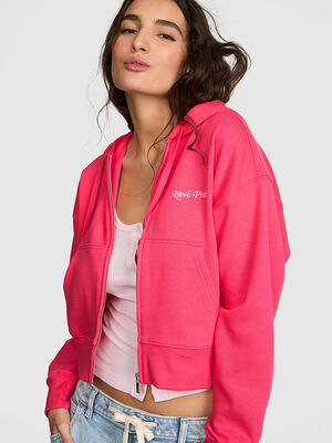 Campus Fleece&trade; Shrunken Full-Zip Hoodie