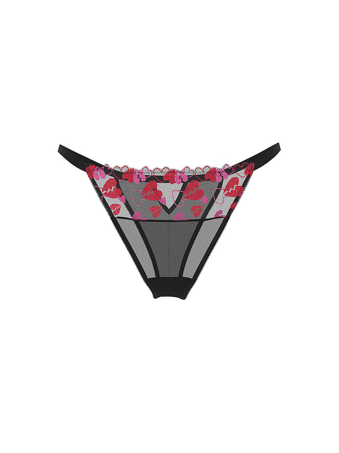 pink Pink Wink Micro Thong Panty Black 3 of 4 