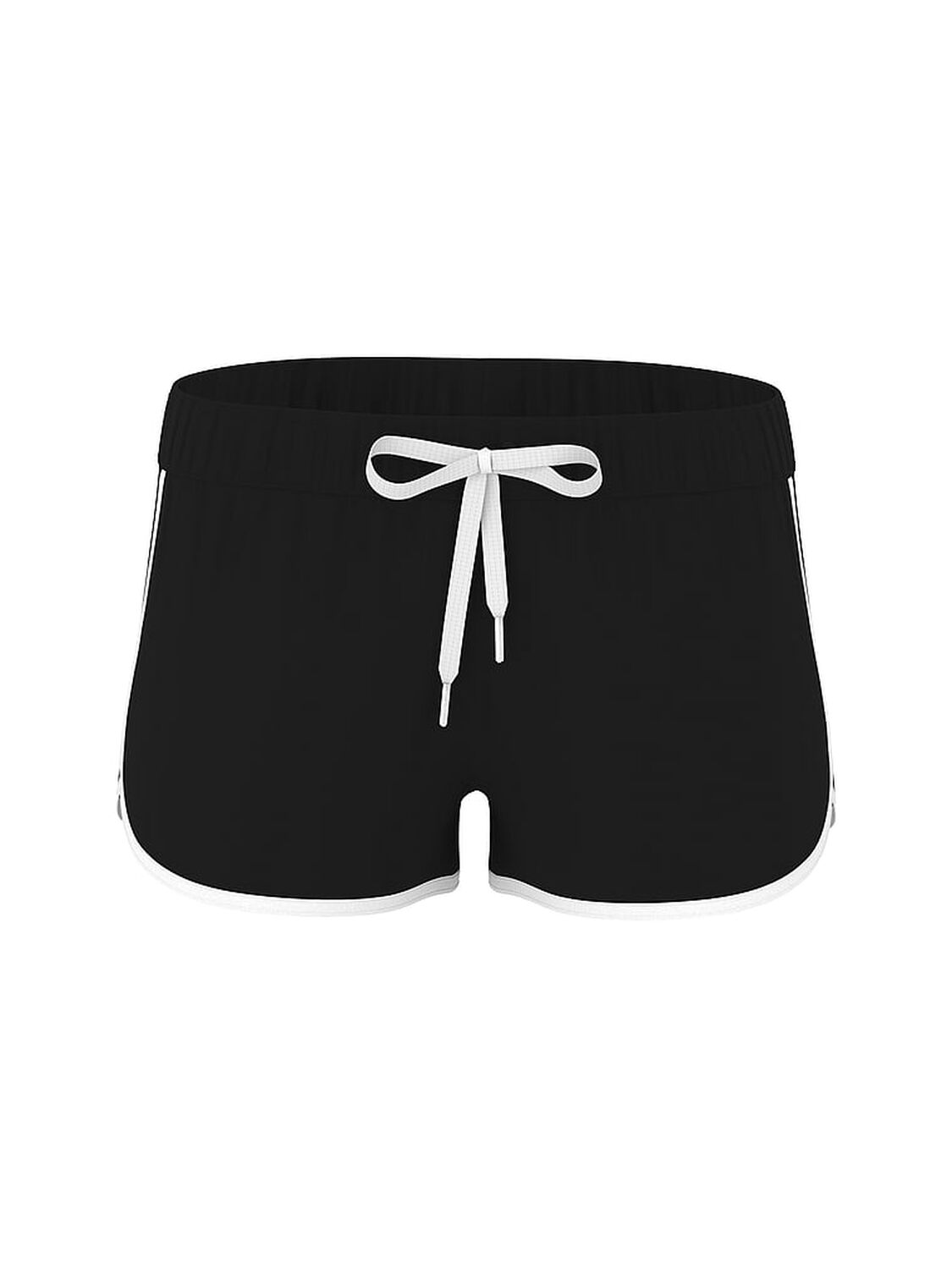 vs Pink Soft Modal Micro Shorts Pure Black 3 of 3 