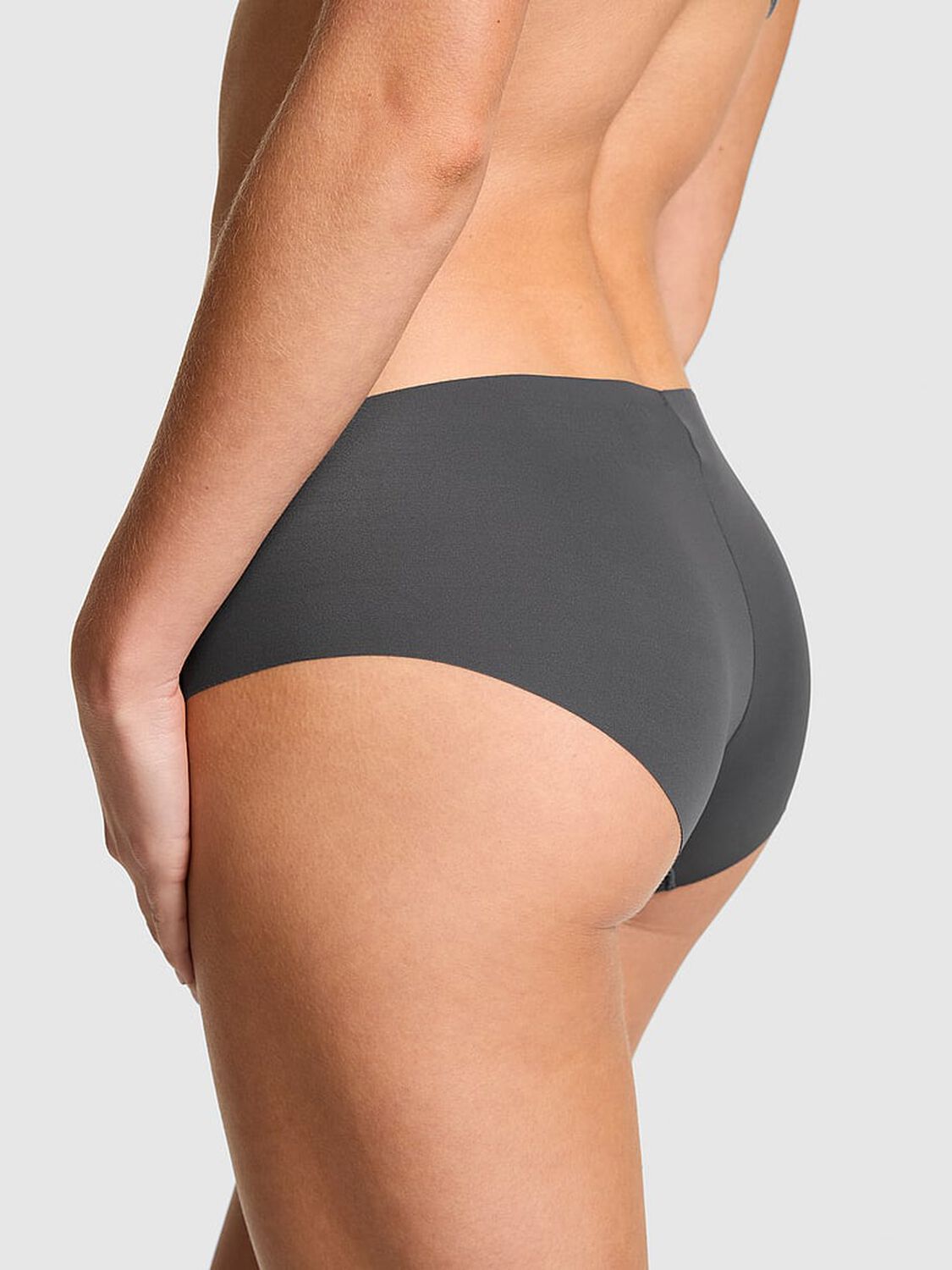 vs Pink No-Show Hiphugger Panty Coal 2 of 3 