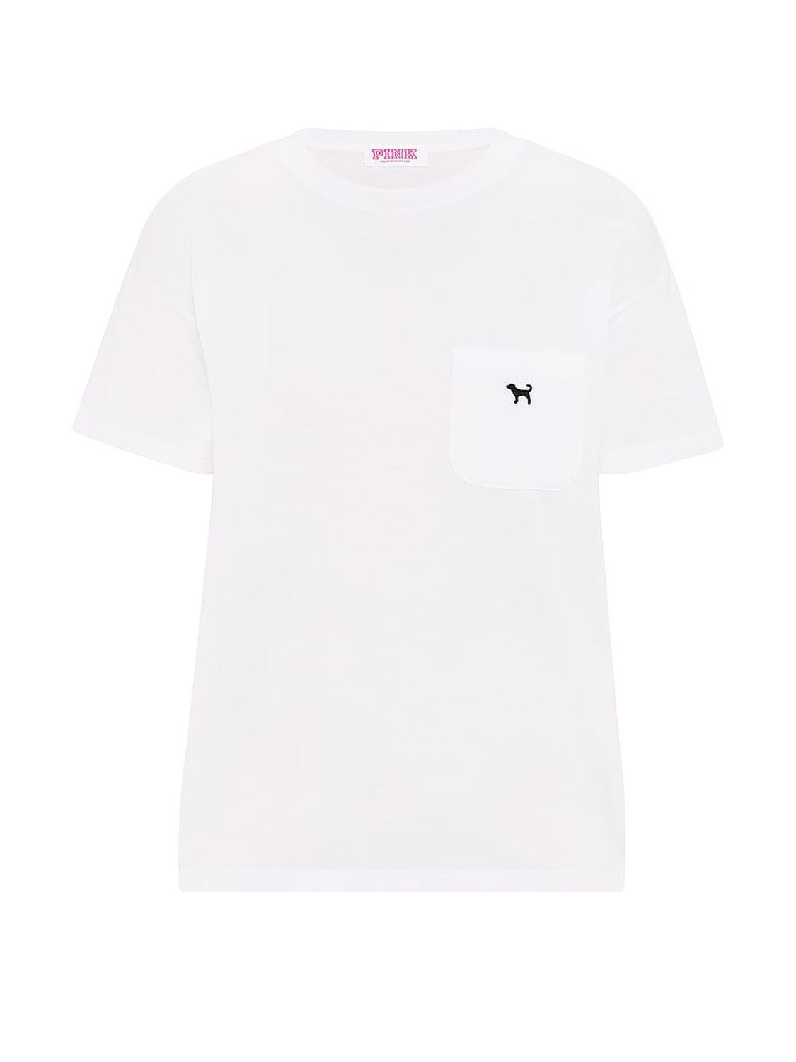 vs Pink Light as Air Jersey Pocket Tee White 3 of 3 