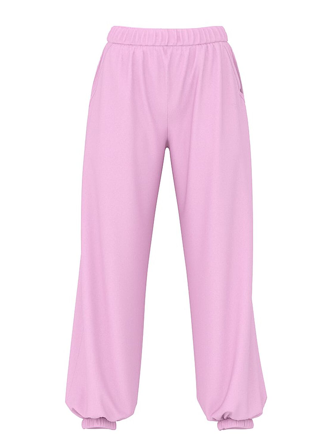 vs Pink Ivy Fleece Oversized Sweatpants Hushed Lilac 1 of 3 
