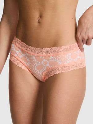 PINK Wink&trade; Lace-Trim Cheeky Panty