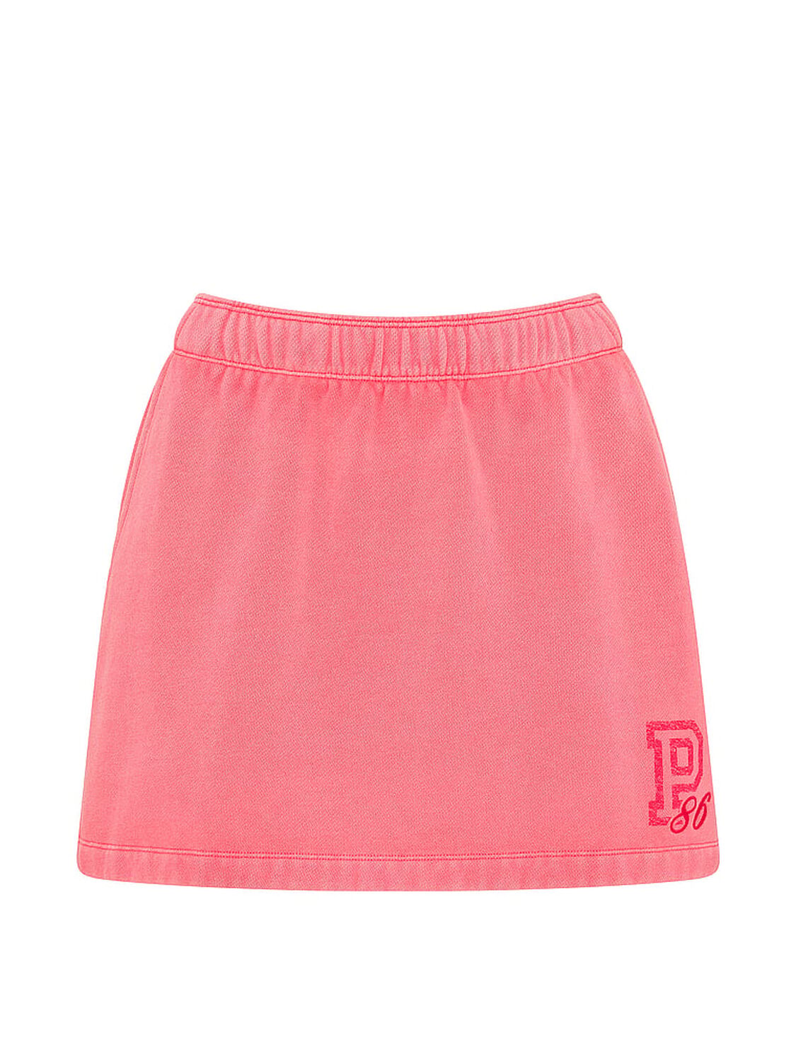 vs Pink Campus Fleece&trade; Skort Vivid Pink 3 of 3 