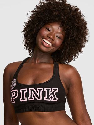 Cotton Dorm Fleece Unlined Racerback Bralette