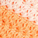 Crochet V-Neck Hoodie, Multi Stripes, swatch