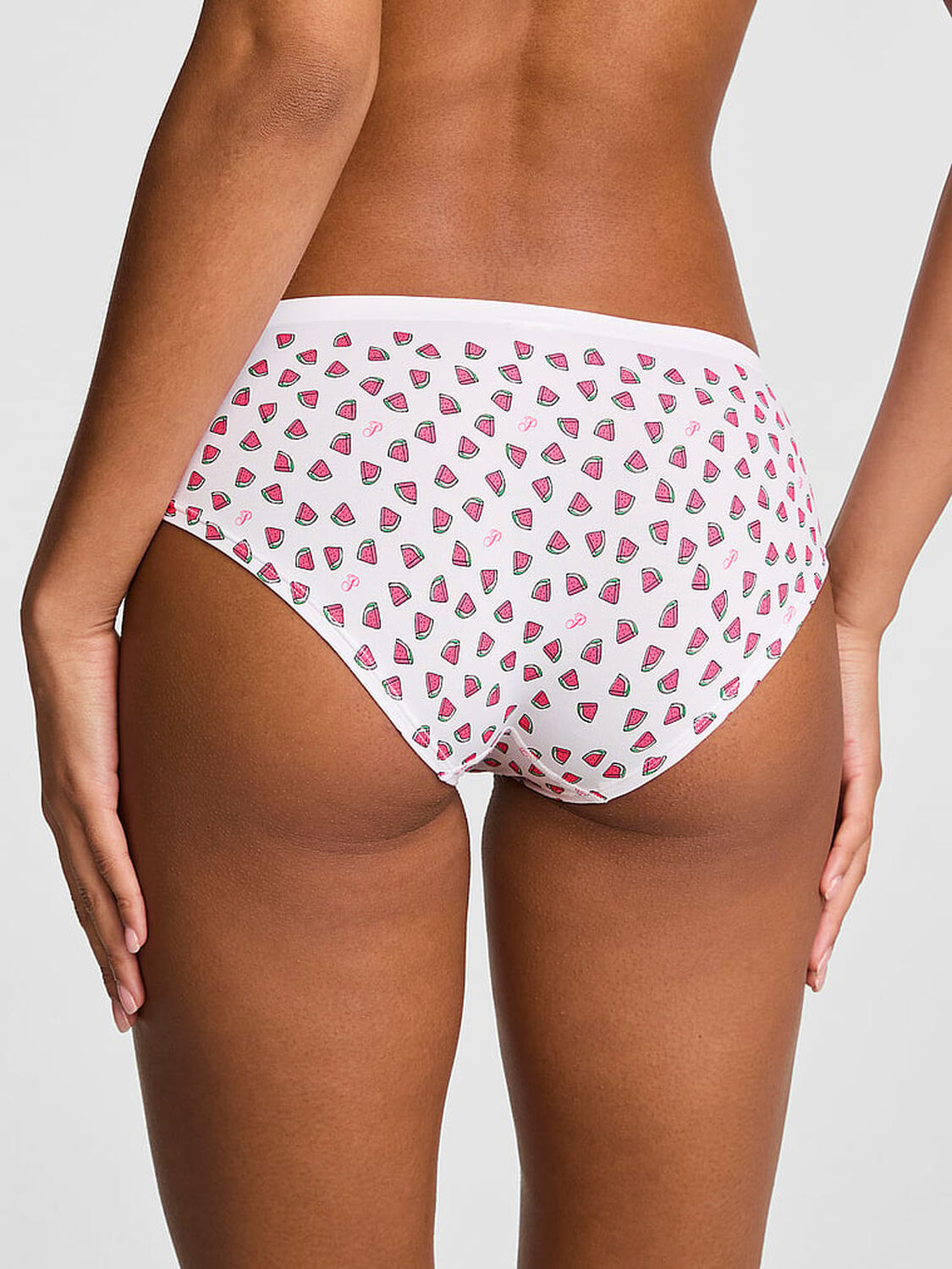 vs Pink Seamless Hiphugger Panty Vs White Watermelon Print 2 of 2 
