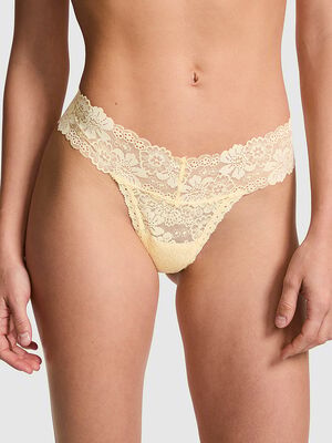 PINK Wink&trade; Lace Thong Panty
