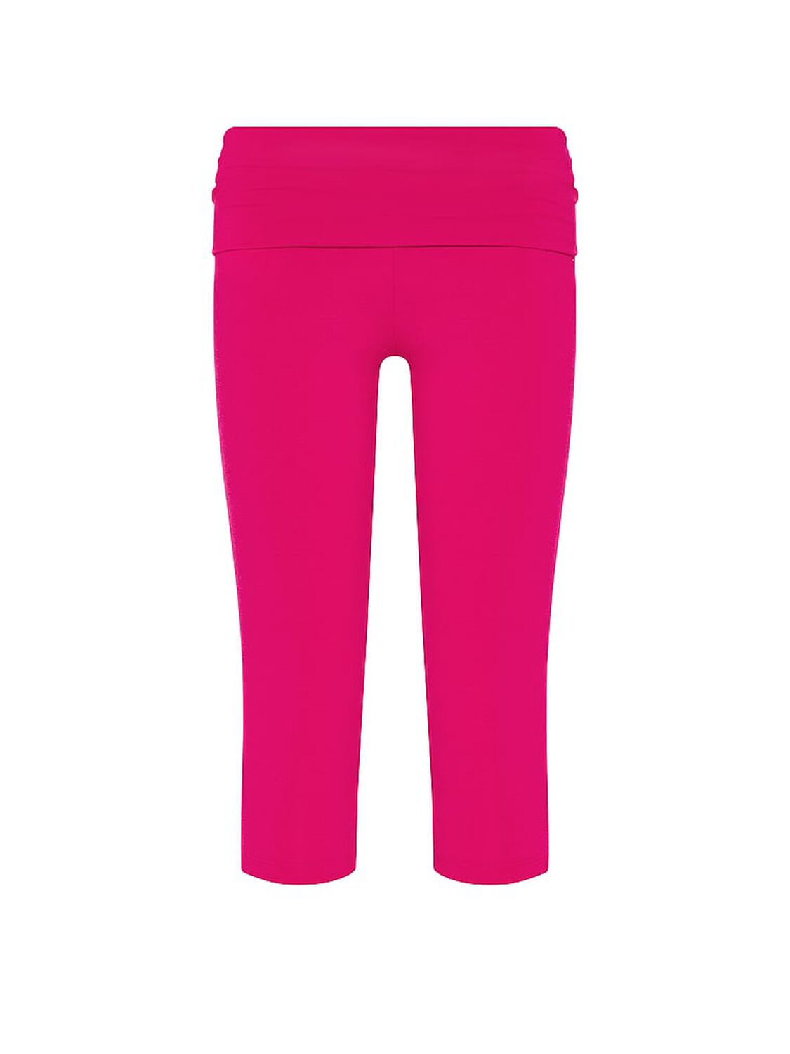 vs Pink All-Day Cotton&trade; Foldover Capri Leggings Ot Stuff 3 of 4 