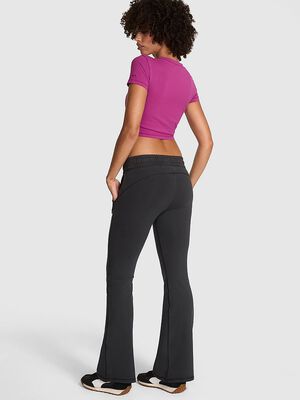 All-Day Cotton Pocket Flare Leggings