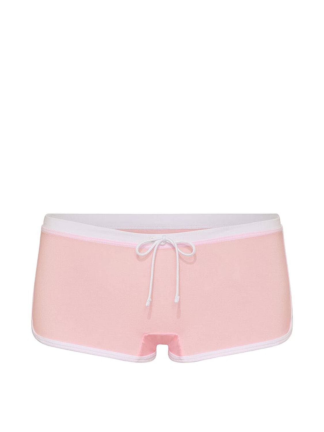 pink Pink Cotton Dorm Boyshort Panty Coconut Pink With Pink Butt Graphic 3 of 3 