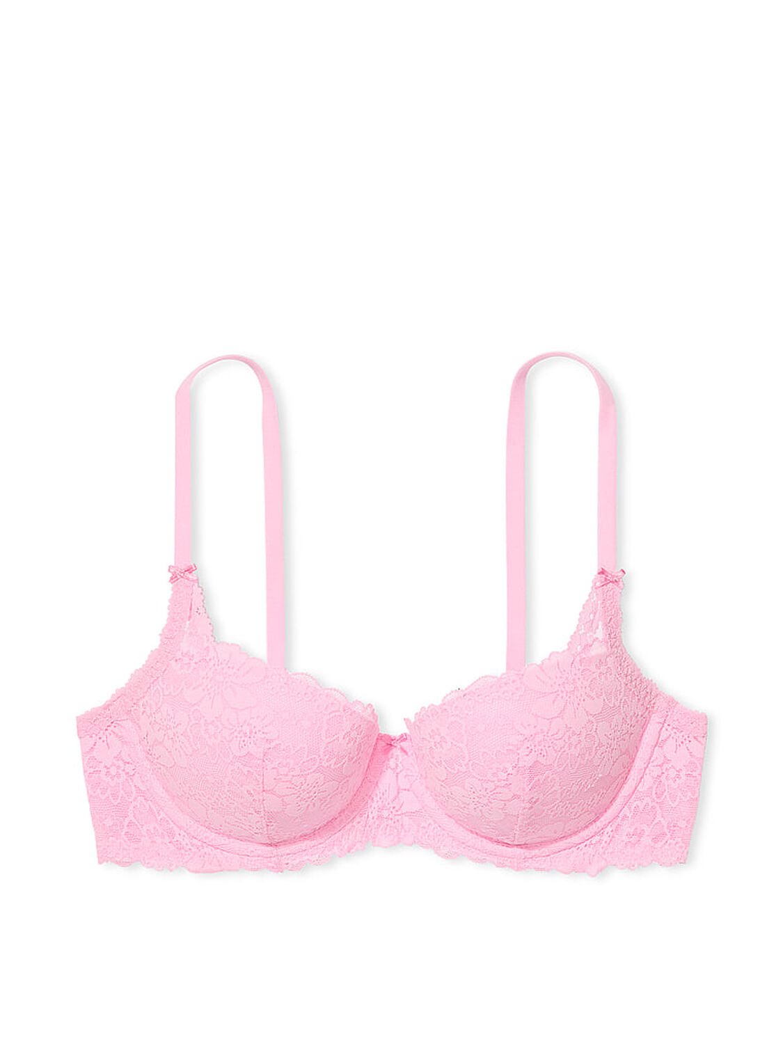 vs Pink Wink Push-Up Balconette Bra Pink Bubble 3 of 4 