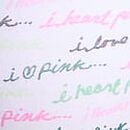 Wear Everywhere Push-Up Bra, White Script Print, swatch