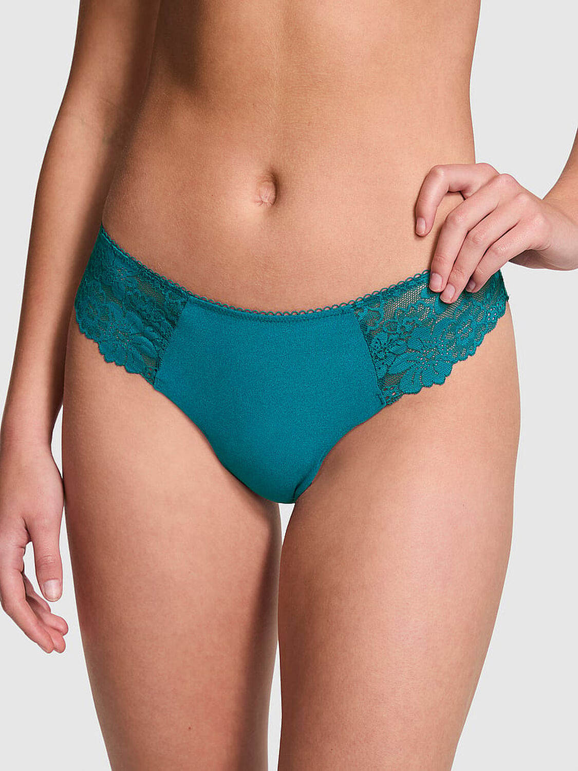 vs Pink No-Show Thong Panty 1 of 3 