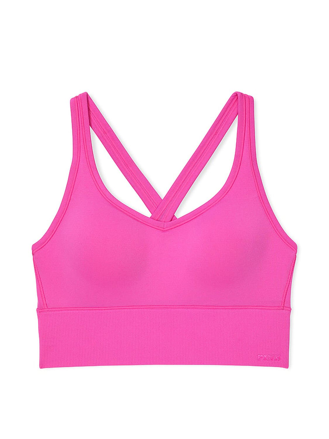 vs Pink Seamless Air Medium-Support Sports Bra Pink Gossip 1 of 1 