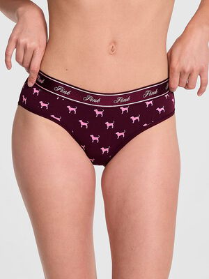 Logo Cotton Hiphugger Panty
