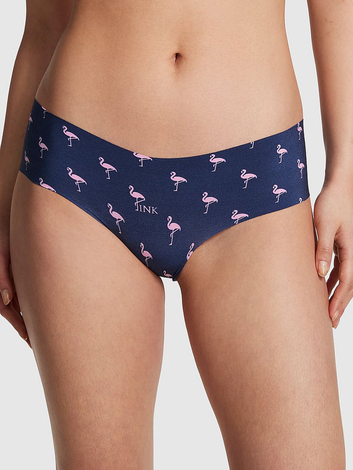 vs Pink No-Show Cheeky Panty 1 of 3 