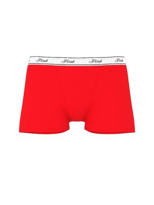 Logo Cotton High-Waist Boyshort Panty