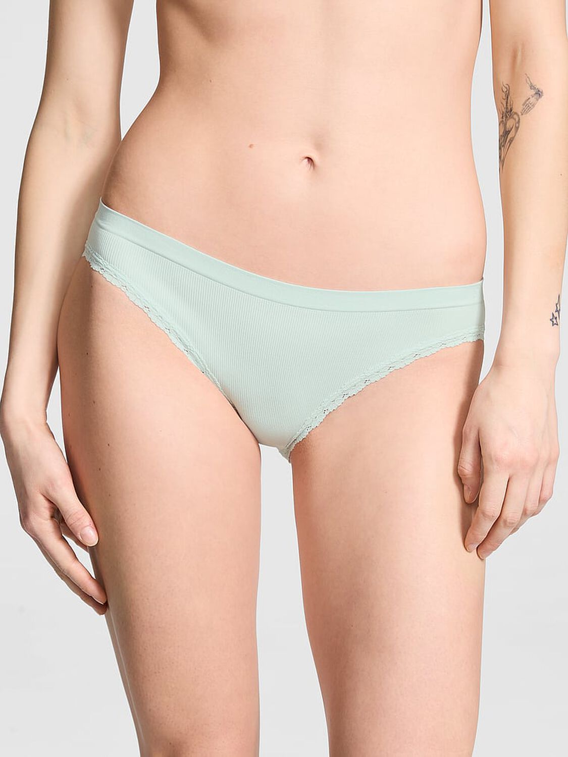 vs Pink Seamless Bikini Panty Bliss 1 of 3 