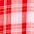 Flannel Long Pajama Set, New Bright Vermillion/pink Lollipop Plaid, swatch