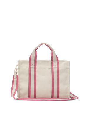 Mini Crossbody Canvas Tote Bag