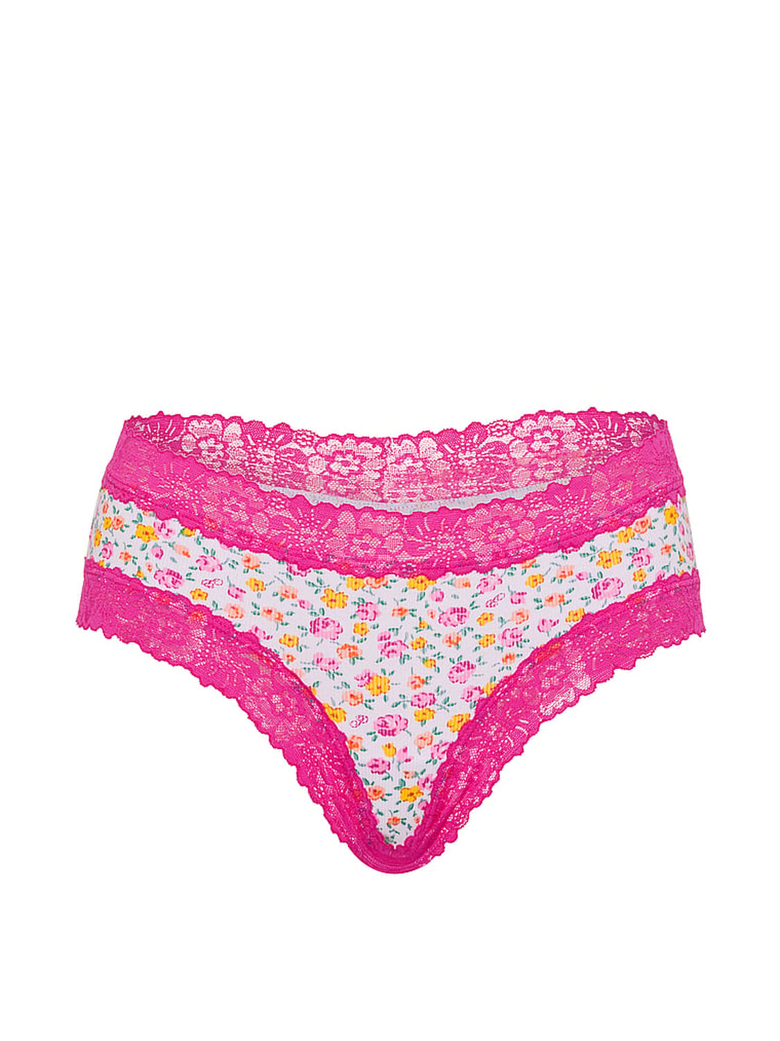vs Pink Wink Lace-Trim Cheeky Panty 3 of 3 