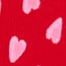 Wink Lace-Trim String Bikini Panty, Bright Vermillion Heart, swatch