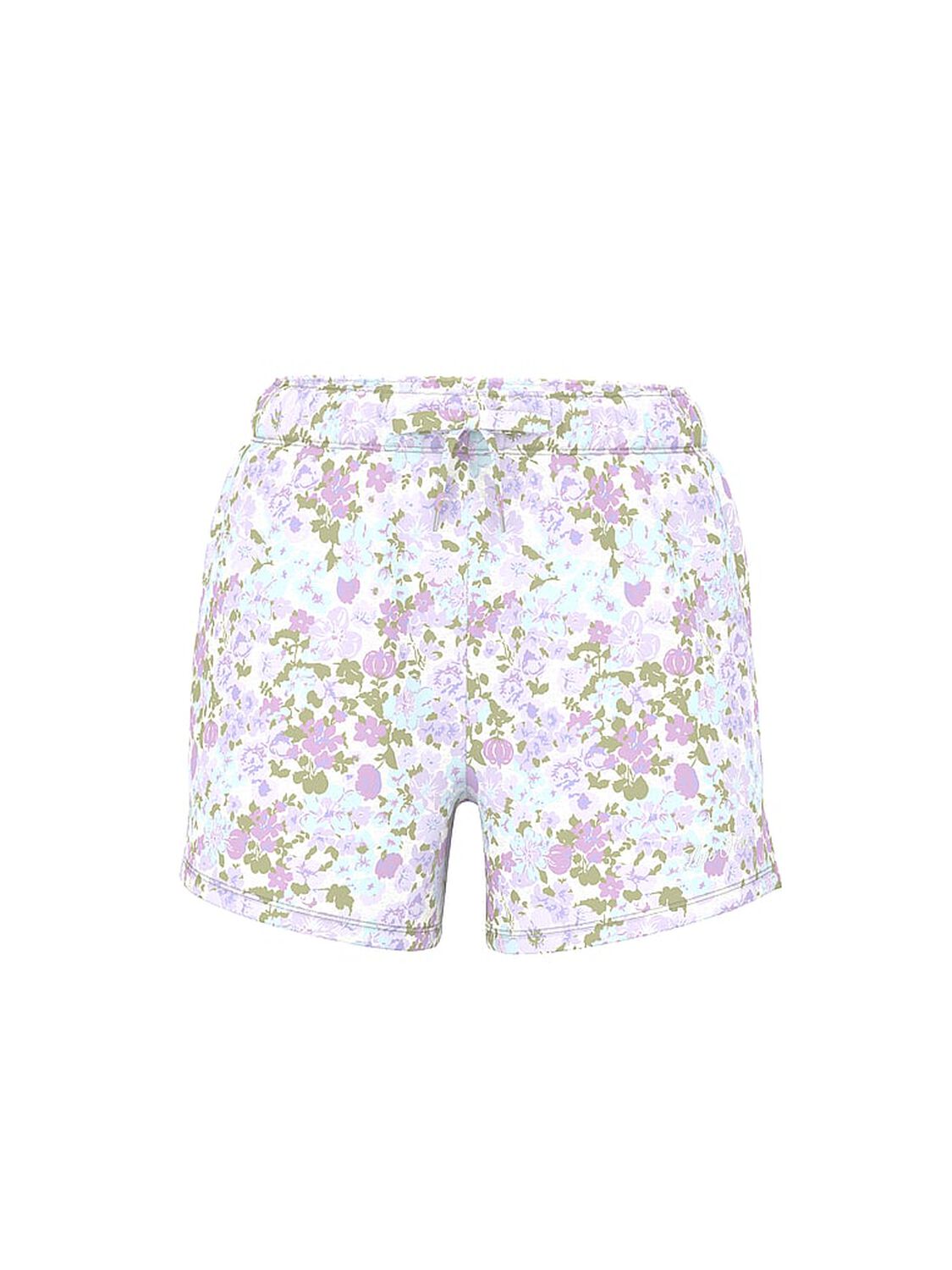 vs Pink Campus Fleece&trade; Roll-Down Shorts Floral 3 of 3 