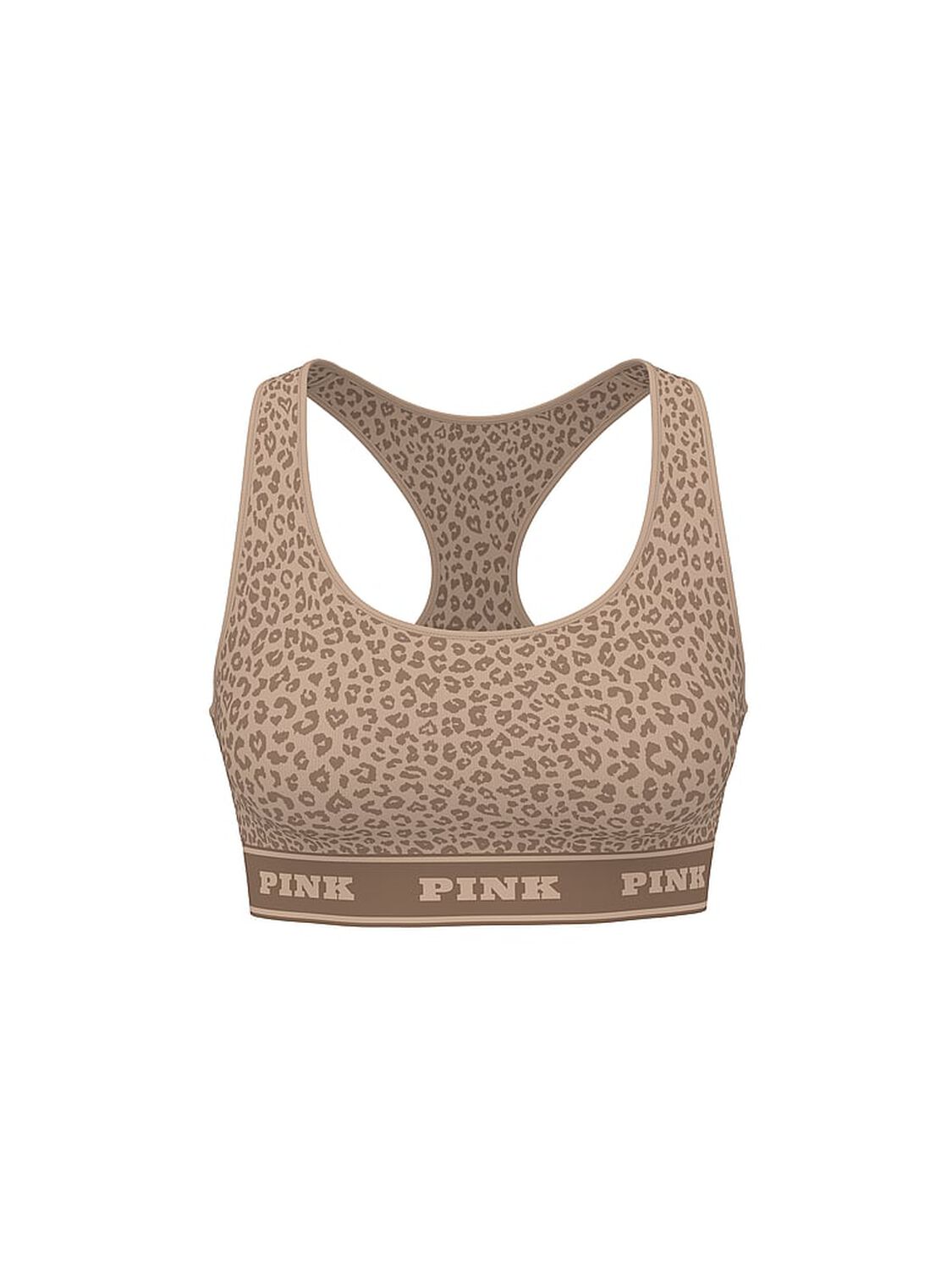 pink Pink Seamless Reversible Sports Bra Leo Print 3 of 3 