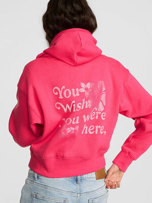 Campus Fleece&trade; Shrunken Full-Zip Hoodie