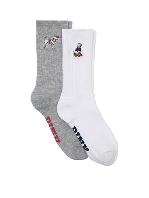 2-Pack Crew Socks