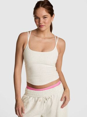 All-Day Cotton&trade; Strappy Tank Top