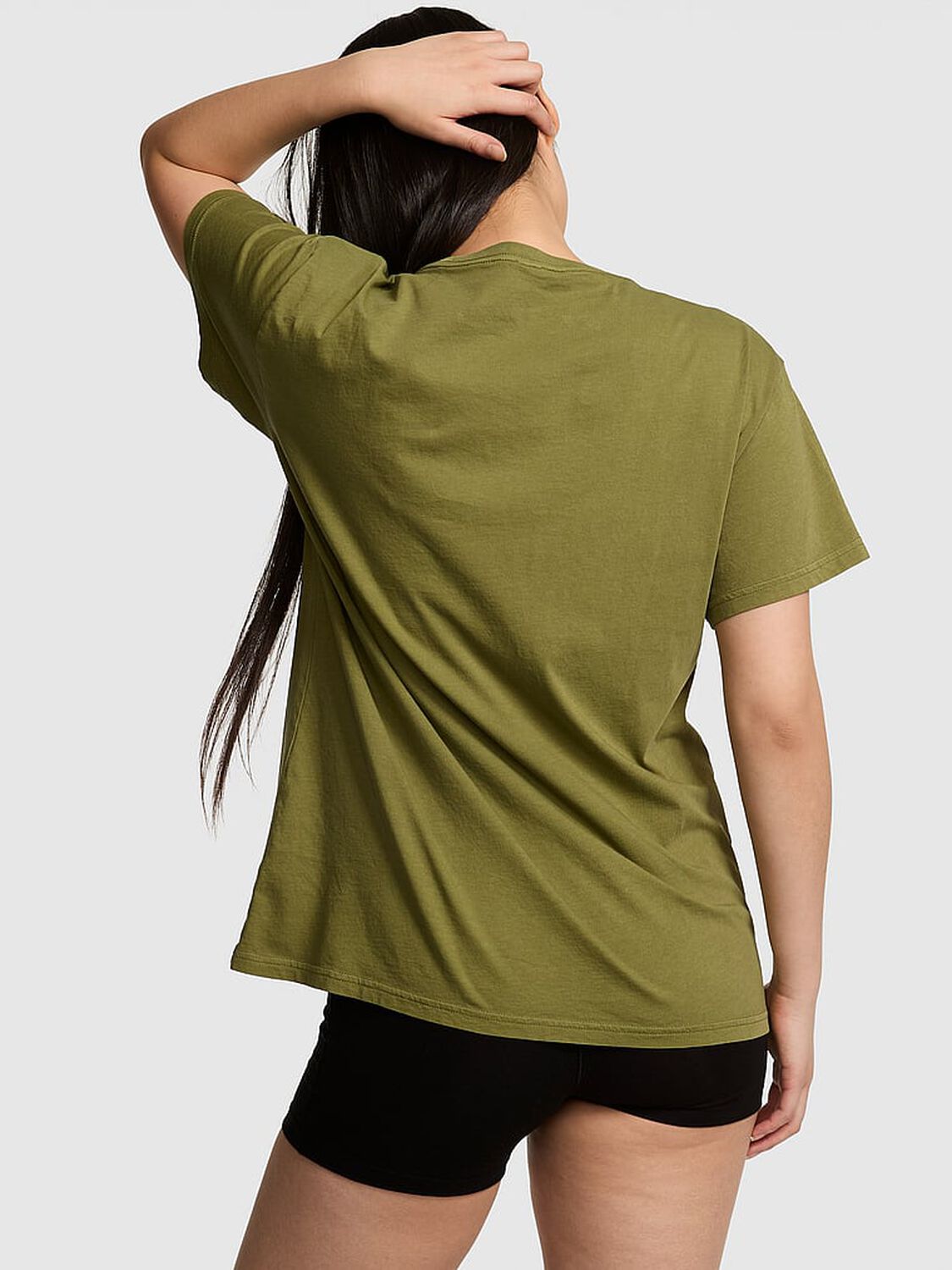 vs Pink Campus Cotton&trade; Tee Lizard Green 2 of 3 