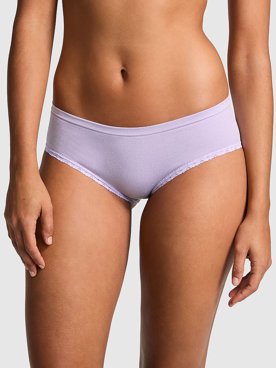 vs Pink Seamless Hiphugger Panty Purple Cloud 1 of 3 