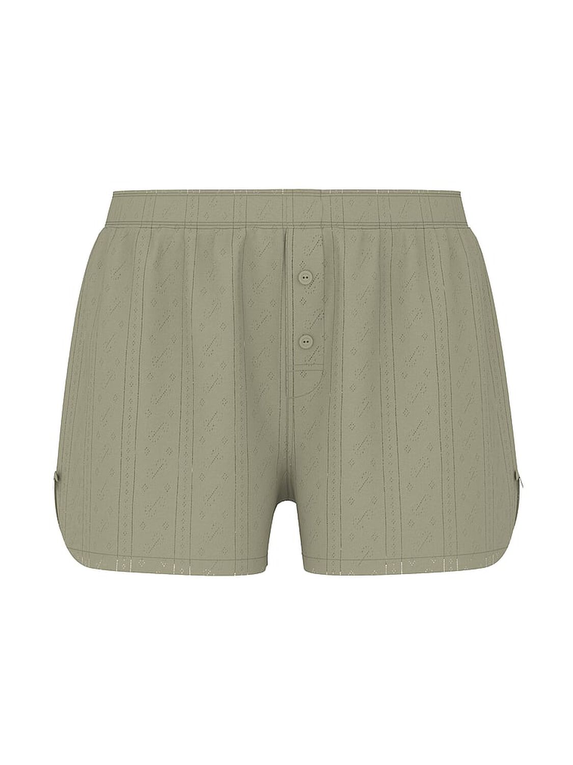 vs Pink Pointelle Bow Boxer Shorts Slate Green 3 of 3 