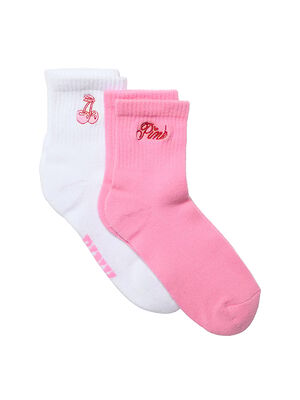2-Pack Quarter Socks