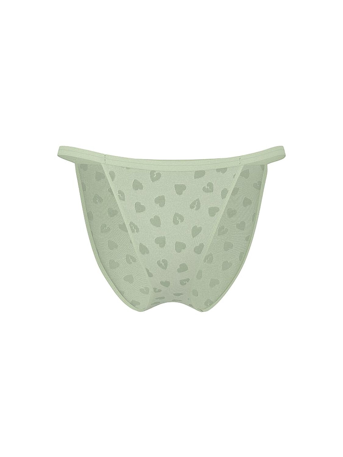 pink Pink Cotton String Bikini Panty Mint 3 of 3 