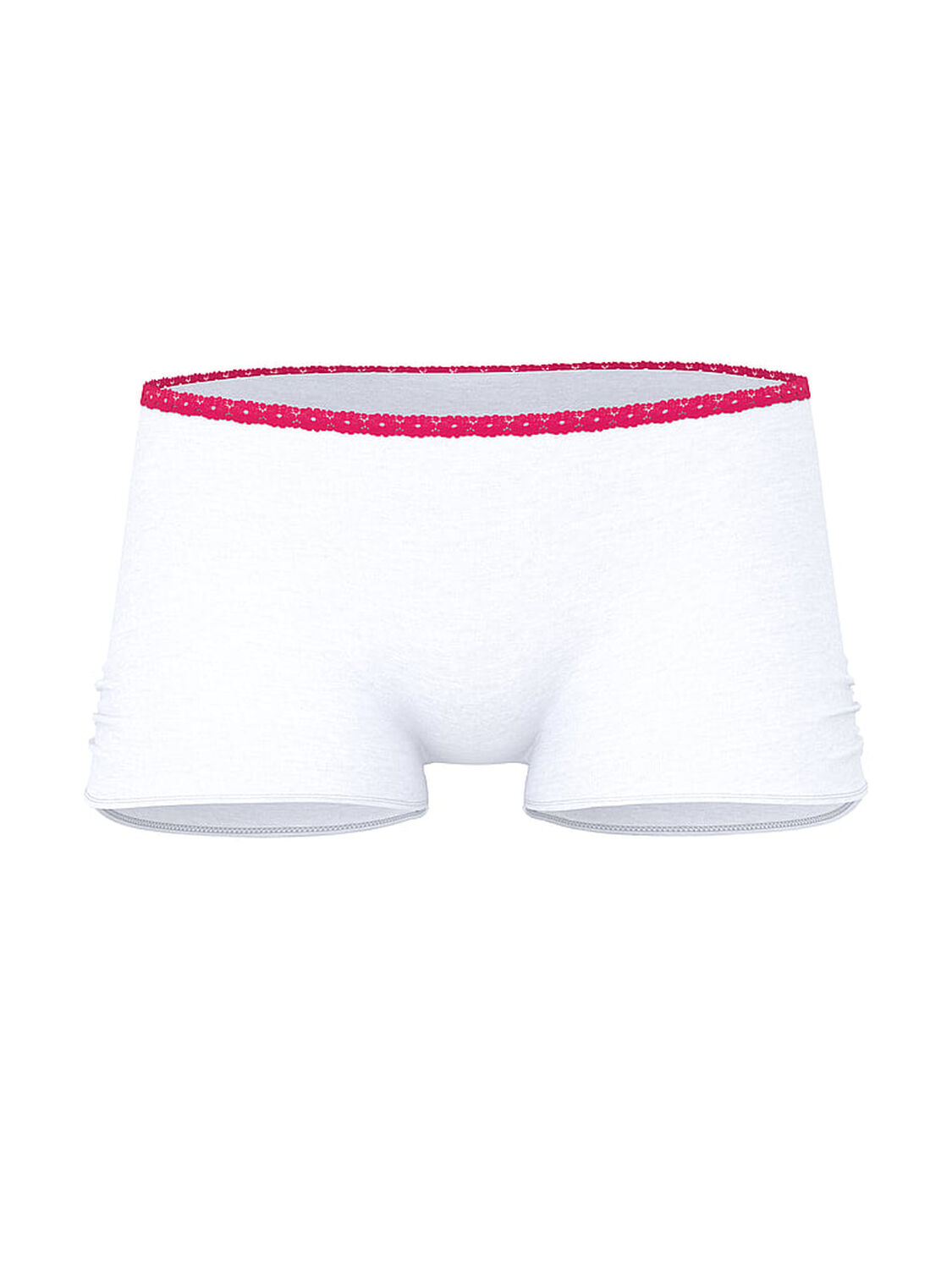 vs Pink Cotton Dorm Boyshort Panty White "Sweeter Without You" 3 of 3 