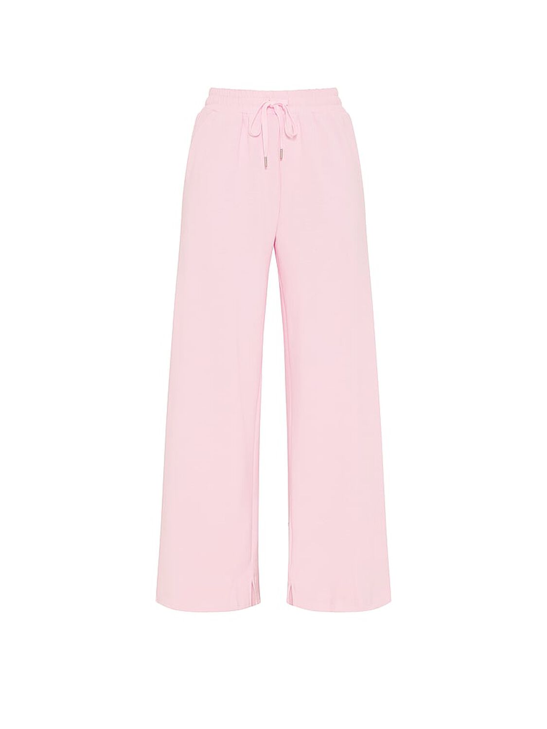 vs Pink Campus Fleece&trade; Wide-Leg Split-Hem Sweatpants Pink Tulip 3 of 3 