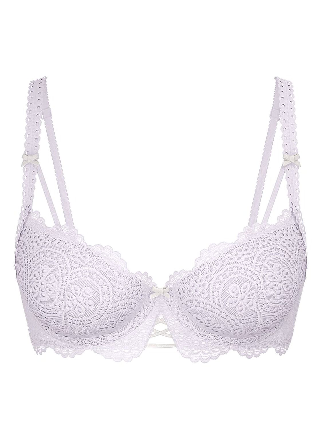 vs Pink Wink Lightly Lined Balconette Bra Purple Whisper 3 of 4 