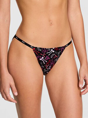 Logo Cotton String Bikini Panty